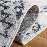 Safavieh Moroccan Tassel Shag Mts616A Ivory/Grey Rug.