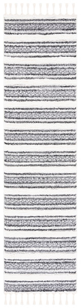 Safavieh Moroccan Tassel Shag Mts620F Grey/Ivory Rug.
