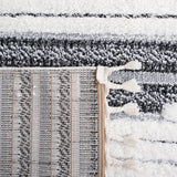 Safavieh Moroccan Tassel Shag Mts622F Dark Grey/Ivory Rug.