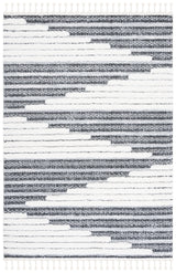 Safavieh Moroccan Tassel Shag Mts622F Dark Grey/Ivory Rug.