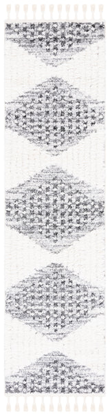 Safavieh Moroccan Tassel Shag Mts624F Grey/Ivory Rug.