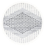 Safavieh Moroccan Tassel Shag Mts624F Grey/Ivory Rug.