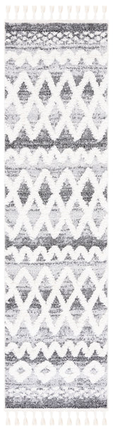 Safavieh Moroccan Tassel Shag Mts626F Grey/Ivory Rug.