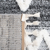 Safavieh Moroccan Tassel Shag Mts626F Grey/Ivory Rug.
