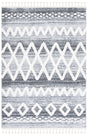 Safavieh Moroccan Tassel Shag Mts626F Grey/Ivory Rug.