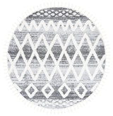 Safavieh Moroccan Tassel Shag Mts626F Grey/Ivory Rug.