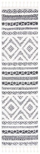 Safavieh Moroccan Tassel Shag Mts628F Grey/Ivory Rug.