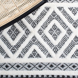 Safavieh Moroccan Tassel Shag Mts628F Grey/Ivory Rug.