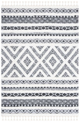 Safavieh Moroccan Tassel Shag Mts628F Grey/Ivory Rug.