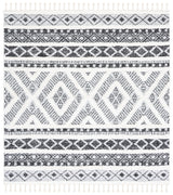 Safavieh Moroccan Tassel Shag Mts628F Grey/Ivory Rug.