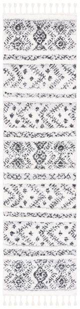 Safavieh Moroccan Tassel Shag Mts630A Ivory/Grey Rug.