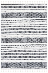 Safavieh Moroccan Tassel Shag Mts632Z Black/Ivory Rug.