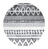 Safavieh Moroccan Tassel Shag Mts634F Grey/Black Rug.