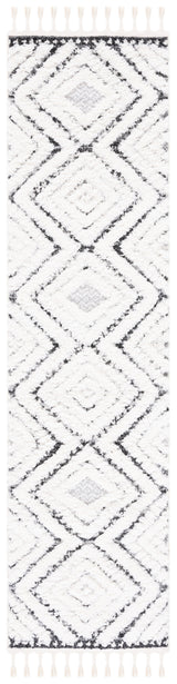 Safavieh Moroccan Tassel Shag Mts636A Ivory/Grey Rug.