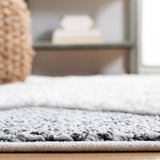 Safavieh Moroccan Tassel Shag Mts636A Ivory/Grey Rug.