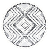 Safavieh Moroccan Tassel Shag Mts636A Ivory/Grey Rug.