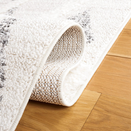 Safavieh Moroccan Tassel Shag Mts638A Beige/Grey Rug.