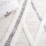 Safavieh Moroccan Tassel Shag Mts638A Beige/Grey Rug.