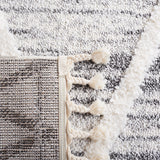Safavieh Moroccan Tassel Shag Mts642F Grey/Ivory Rug.