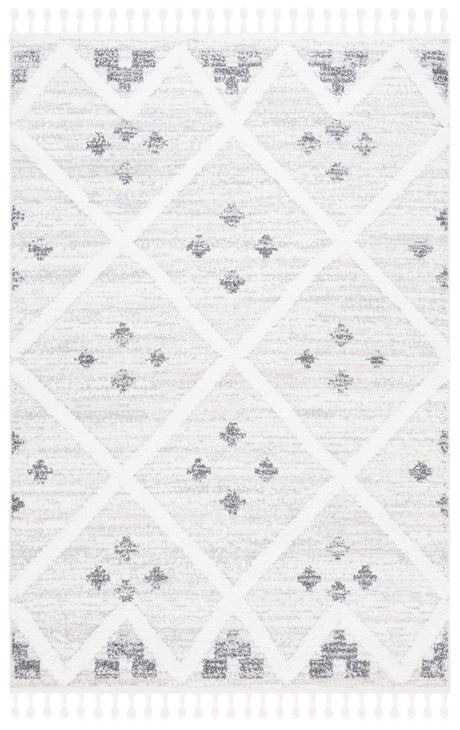 Safavieh Moroccan Tassel Shag Mts644A Beige/Ivory Rug.