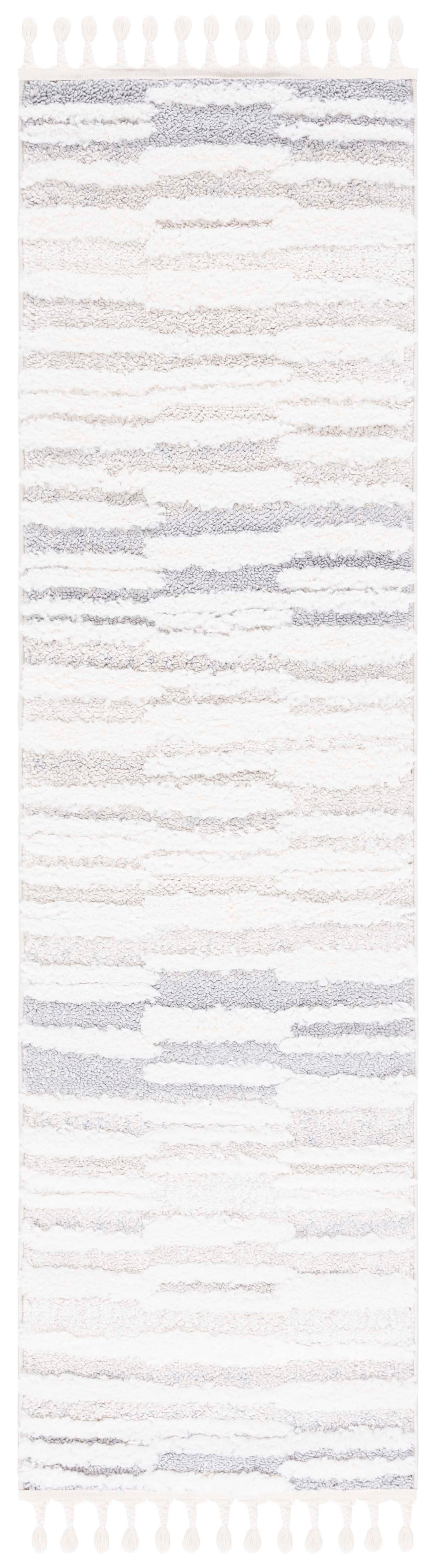 Safavieh Moroccan Tassel Shag Mts646A Beige/Ivory Rug.