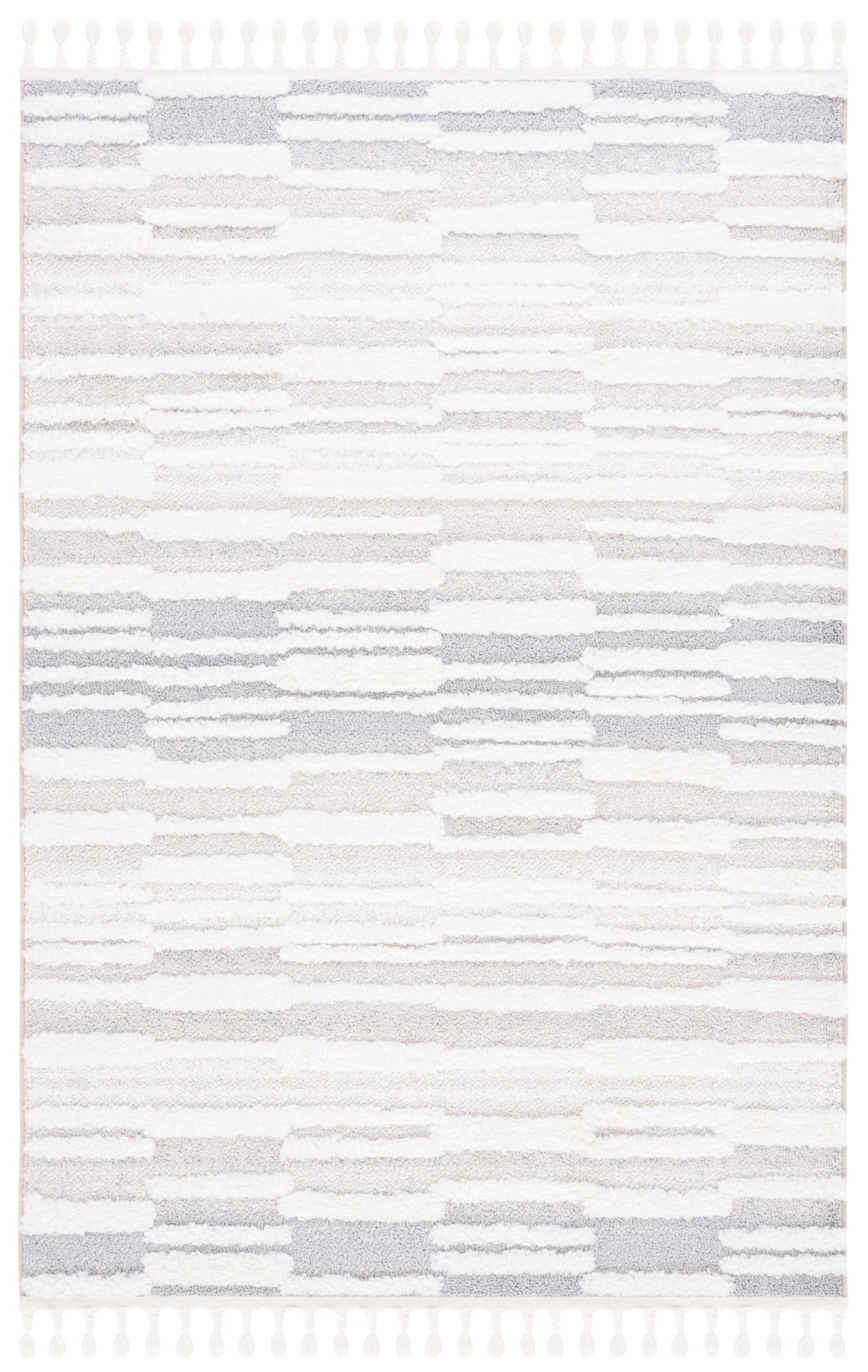 Safavieh Moroccan Tassel Shag Mts646A Beige/Ivory Rug.
