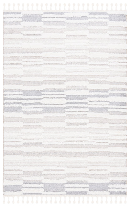 Safavieh Moroccan Tassel Shag Mts646A Beige/Ivory Area Rug