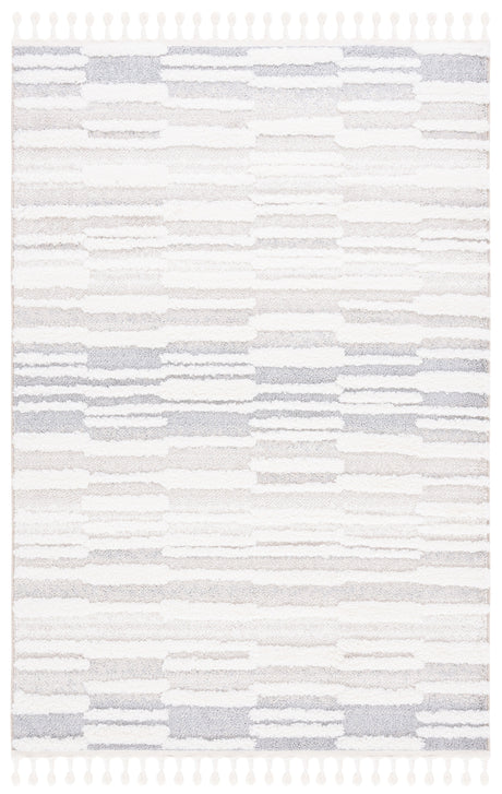 Safavieh Moroccan Tassel Shag Mts646A Beige/Ivory Rug.