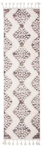 Safavieh Moroccan Tassel Shag Mts652A Ivory/Brown Rug.