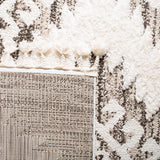 Safavieh Moroccan Tassel Shag Mts652A Ivory/Brown Rug.