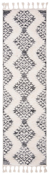 Safavieh Moroccan Tassel Shag Mts652F Ivory/Grey Rug.