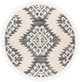 Safavieh Moroccan Tassel Shag Mts652F Ivory/Grey Rug.