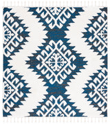Safavieh Moroccan Tassel Shag Mts652N Navy/Ivory Rugs.