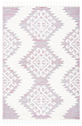Safavieh Moroccan Tassel Shag Mts652U Pink/Ivory Rugs.