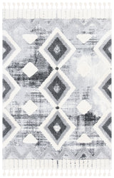 Safavieh Moroccan Tassel Shag Mts656F Grey/Ivory Rugs.