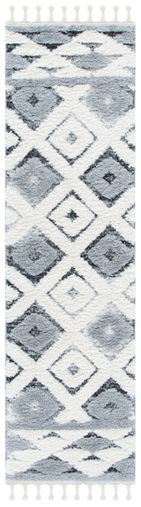 Safavieh Moroccan Tassel Shag Mts661F Grey/Ivory Rugs.