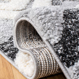 Safavieh Moroccan Tassel Shag Mts661F Grey/Ivory Rugs.