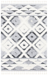 Safavieh Moroccan Tassel Shag Mts661F Grey/Ivory Rugs.