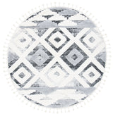 Safavieh Moroccan Tassel Shag Mts661F Grey/Ivory Rugs.