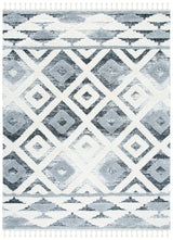 Safavieh Moroccan Tassel Shag Mts661F Grey/Ivory Rugs.