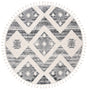 Safavieh Moroccan Tassel Shag Mts664G Grey/Ivory Rug.