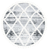 Safavieh Moroccan Tassel Shag Mts674F Grey/Ivory Rugs.