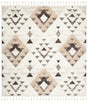 Safavieh Moroccan Tassel Shag Mts688A Ivory/Brown Rug.