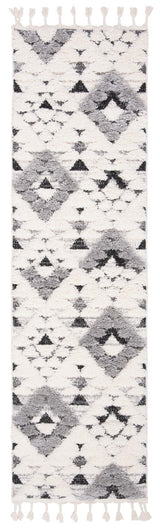 Safavieh Moroccan Tassel Shag Mts688F Ivory/Grey Rug.