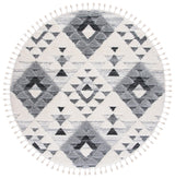 Safavieh Moroccan Tassel Shag Mts688F Ivory/Grey Rug.