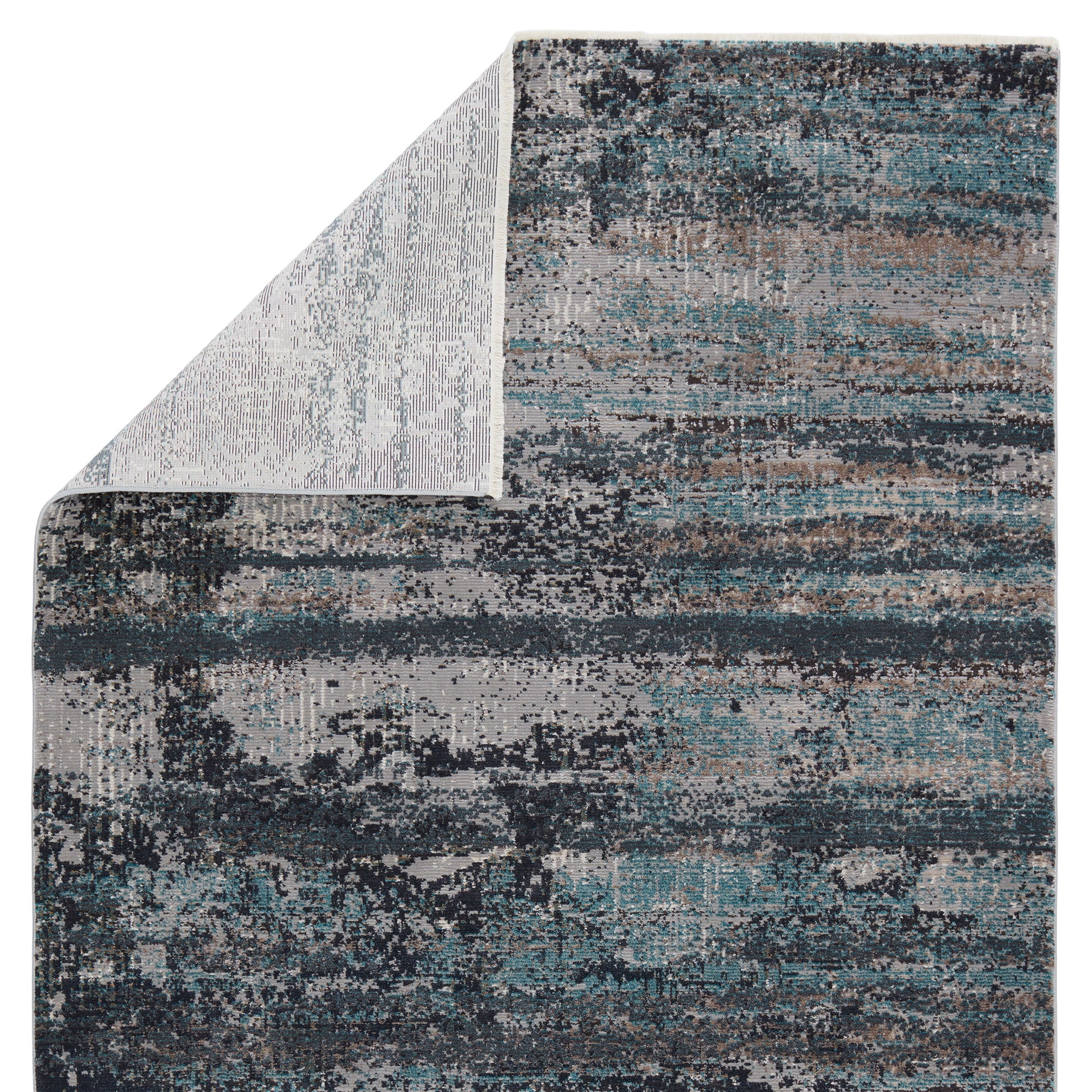 Jaipur Myriad Aubra Myd21 Teal/Gray Area Rug