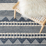 Safavieh Natura Nat102N Navy/Ivory Rug.