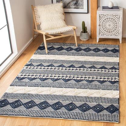 Safavieh Natura Nat102N Navy/Ivory Area Rug