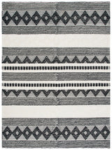 Safavieh Natura Nat102Z Black/Ivory Rug.