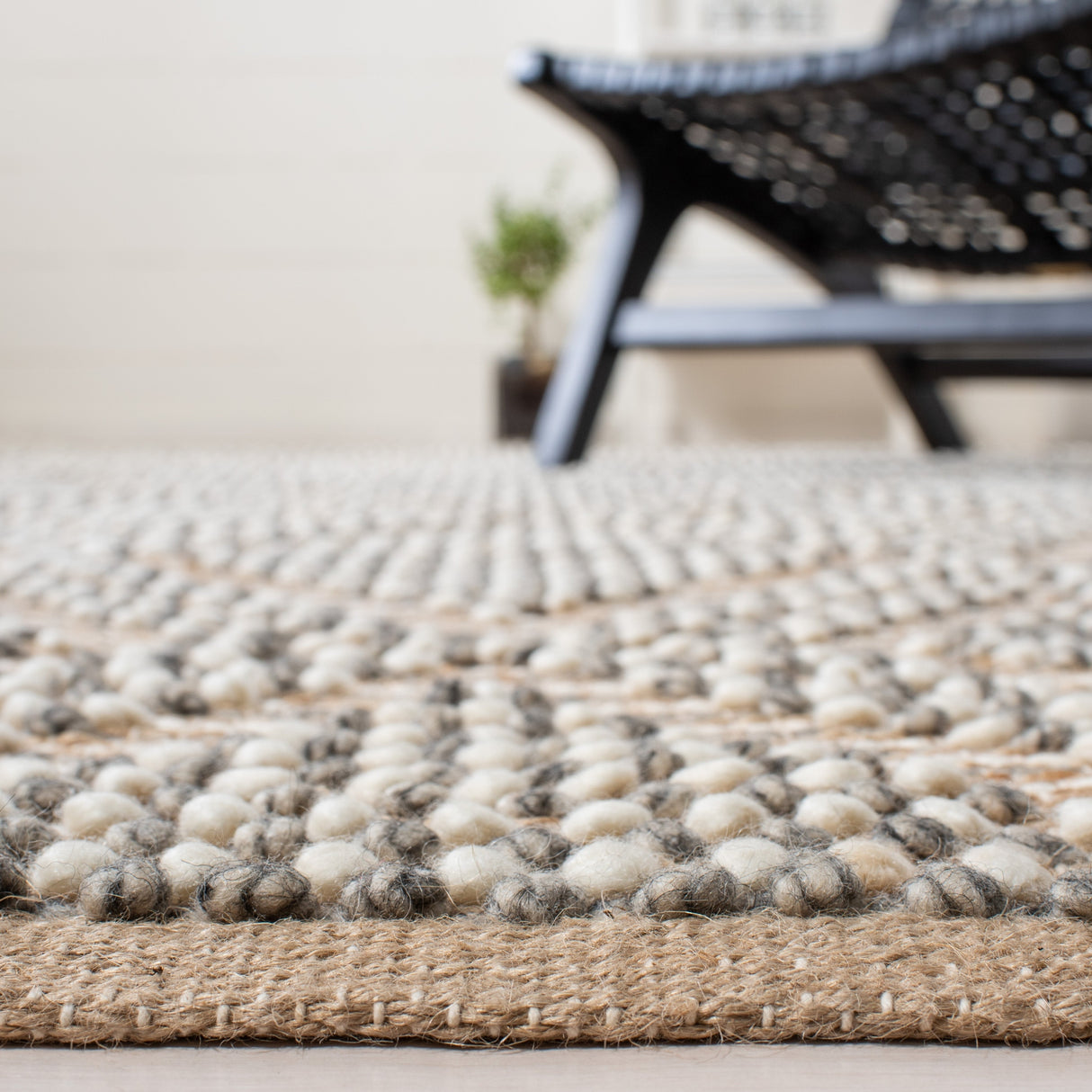 Safavieh Natura Nat108F Natural/Grey Rugs.